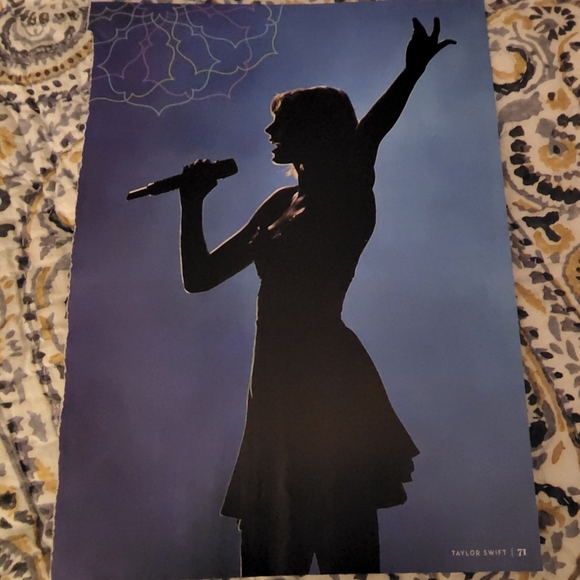 Taylor Swift Double Sided Pinup - Picture 2 of 2